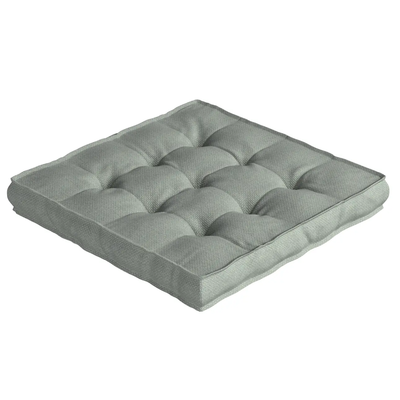 Dekoria Sedák Kuba s úchytem 40x40x6cm nebo 50x50x10cm, mátová, 40 x 40 x 6 cm, Living Basic, 162-41