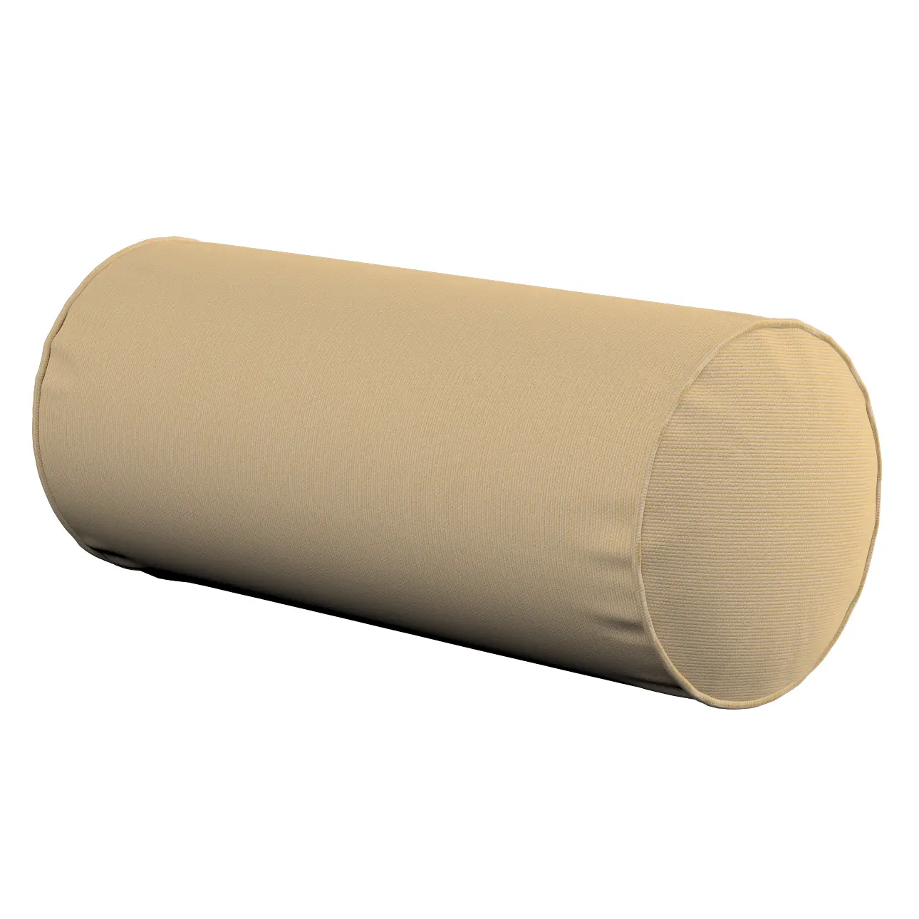 Dekoria Válec jednoduchý hladký, bílá káva, Ø 16 x 40 cm, Cotton Panama, 702-47
