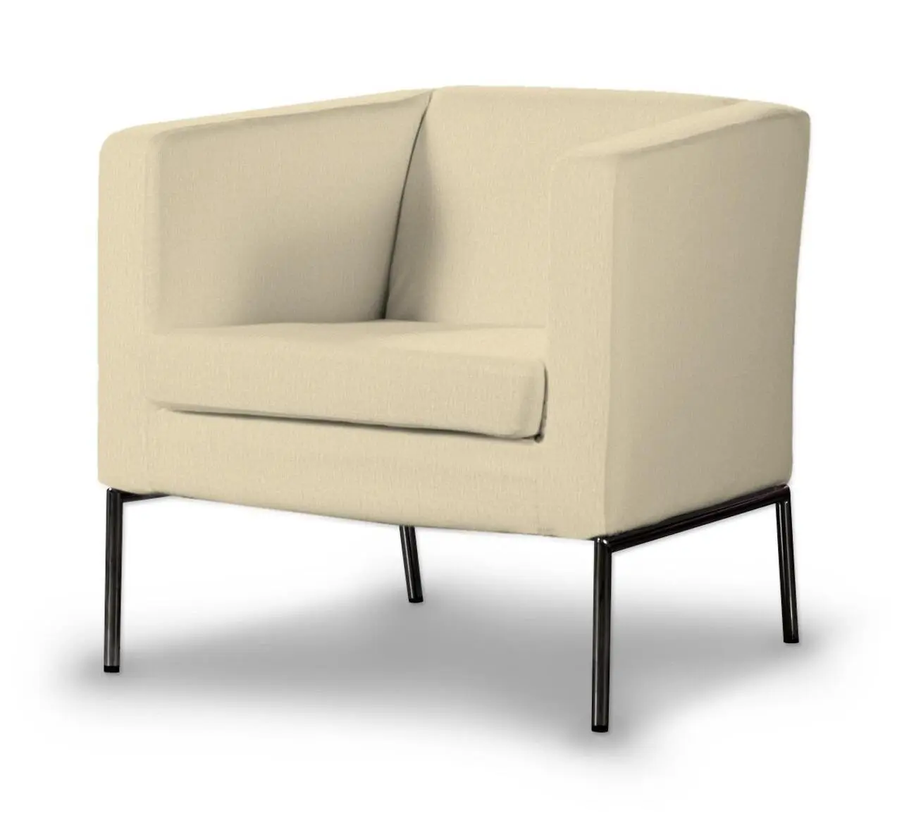Dekoria Potah na křeslo IKEA Klappsta, krémová, křeslo Klappsta, Living Plus, 161-39