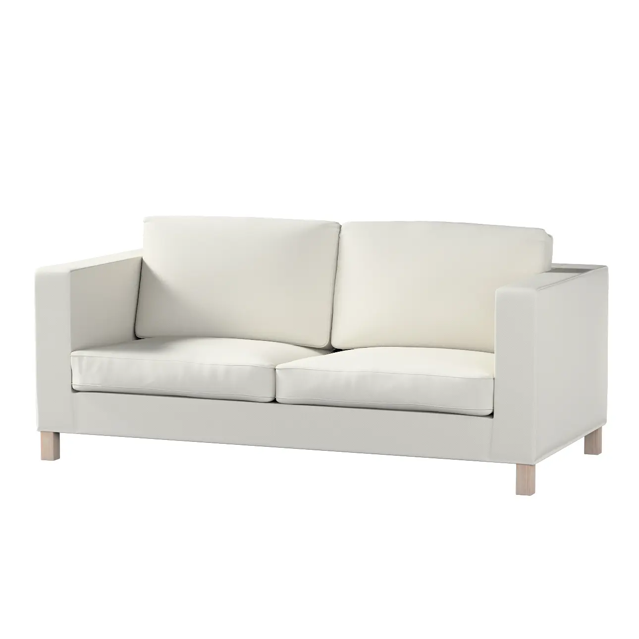 Dekoria Potah na pohovku IKEA  Karlanda rozkládací, krátký, světle šedá, pohovka Karlanda rozkládací, Living Plus, 162-01