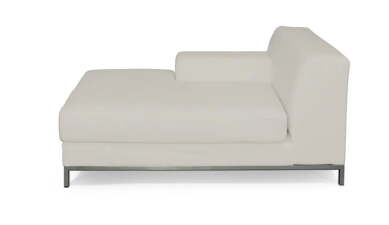 Dekoria Potah na šezlong Kramfors levý, stříbrošedá, Šezlong Kramfors levý, Cotton Panama, 702-45