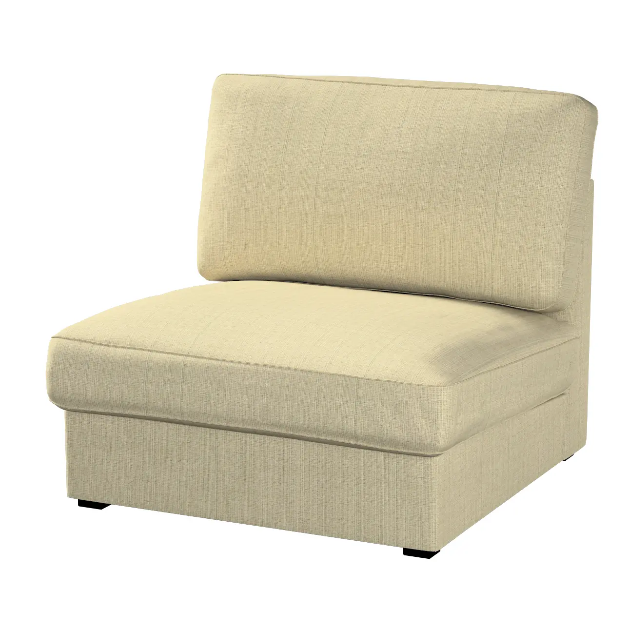 Dekoria Potah na neskládací křeslo IKEA Kivik, béžová, křeslo Kivik, Living Basic, 161-68