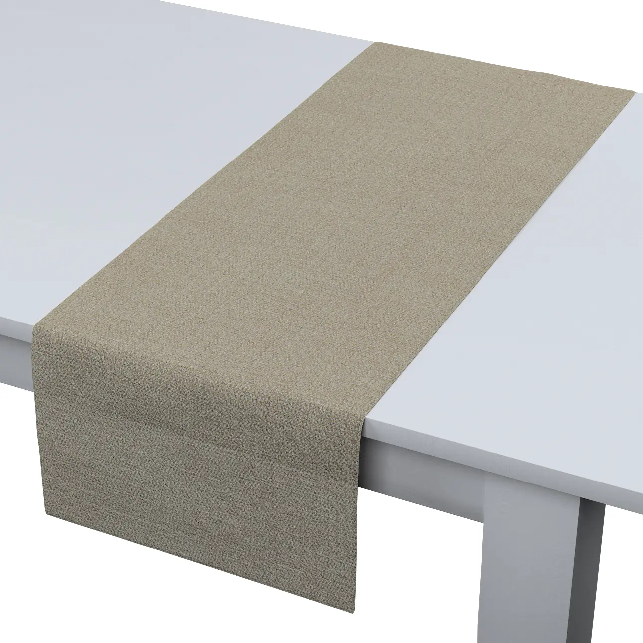 Dekoria Stolní běhoun, tmavě béžová, 40 x 130 cm, Alara Premium, 145-01