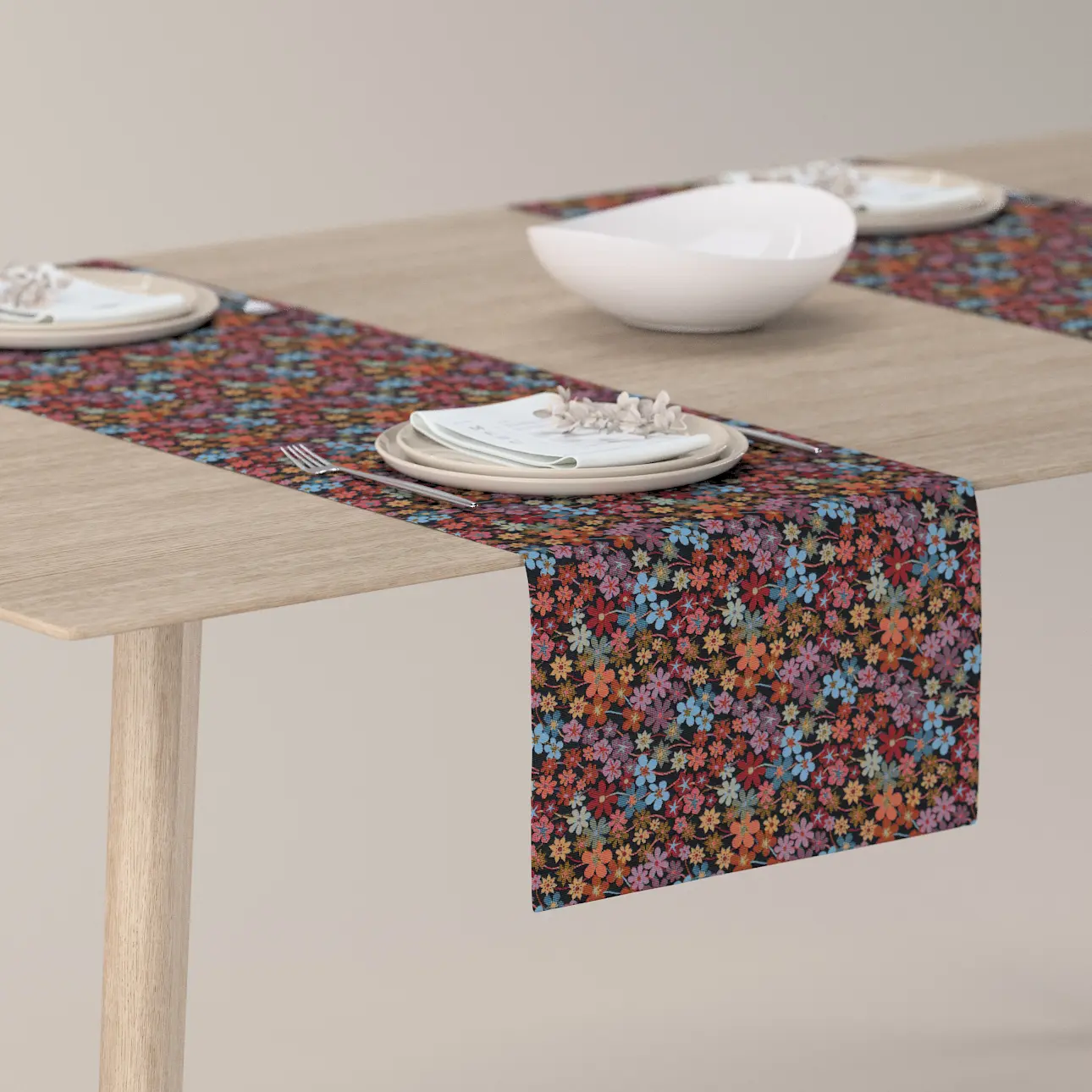 Dekoria Stolní běhoun, barevné, 40 x 130 cm, Intenso Premium, 144-32