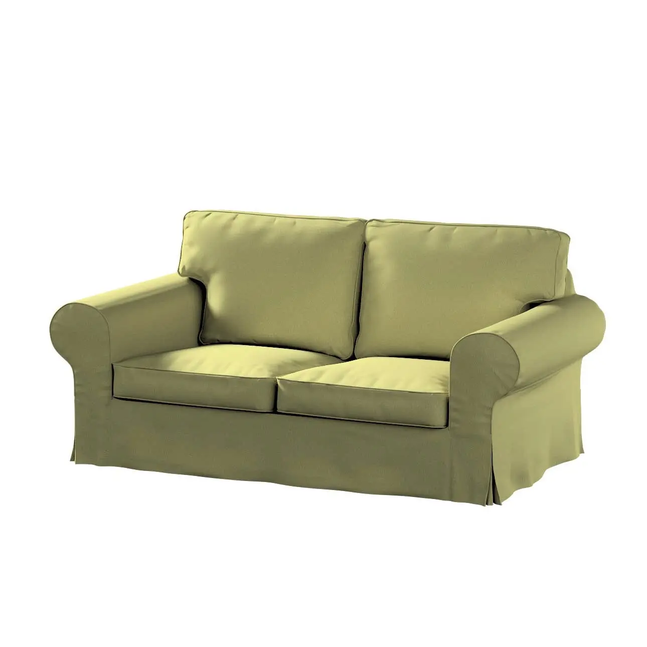 Dekoria Potah na pohovku IKEA  Ektorp 2-místná, nerozkládací, světle zelená, pohovka Ektorp 2-místná, Living Velvet, 704-56