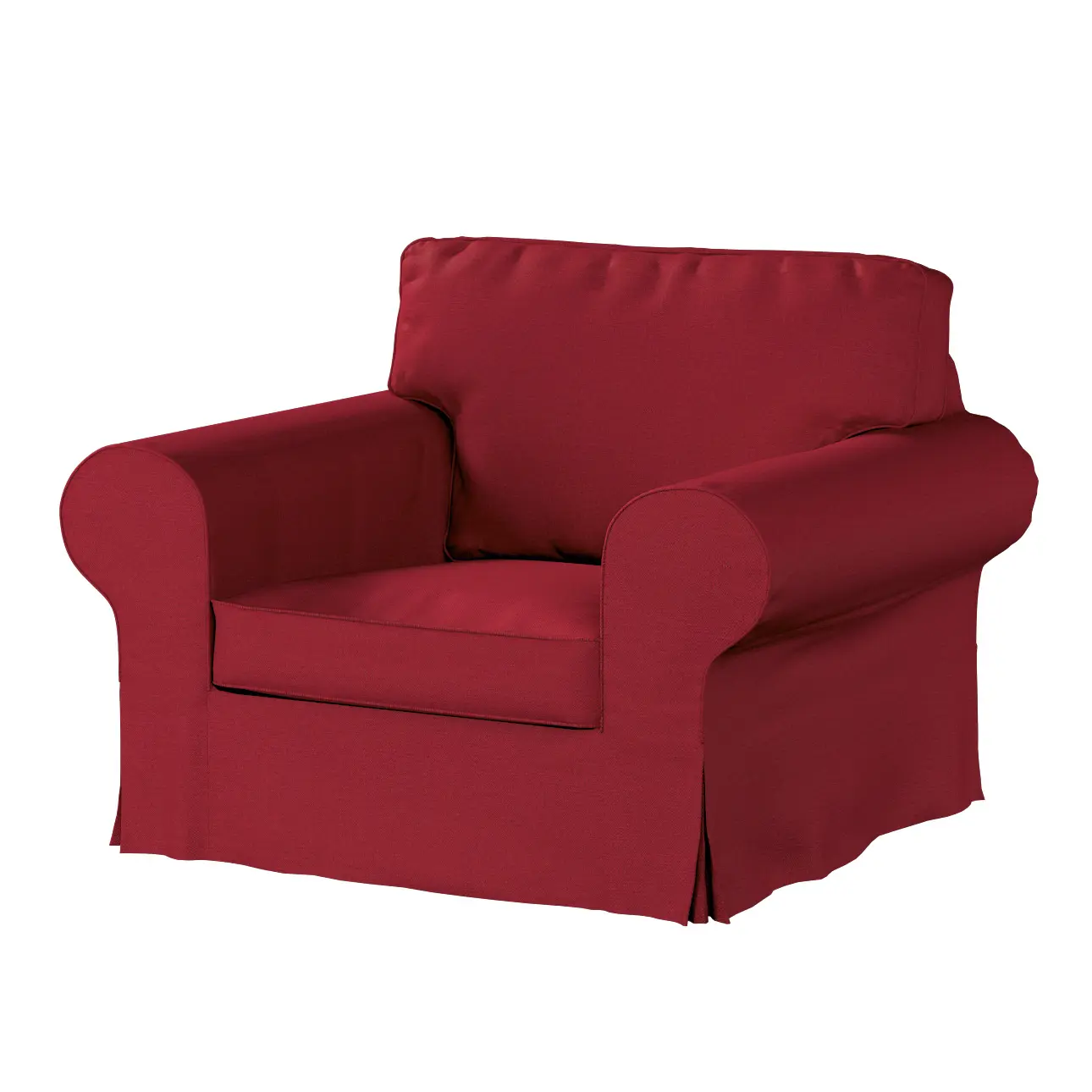 Dekoria Potah na křeslo IKEA Ektorp, 100 % polyester, křeslo Ektorp, Living Basic, 162-50