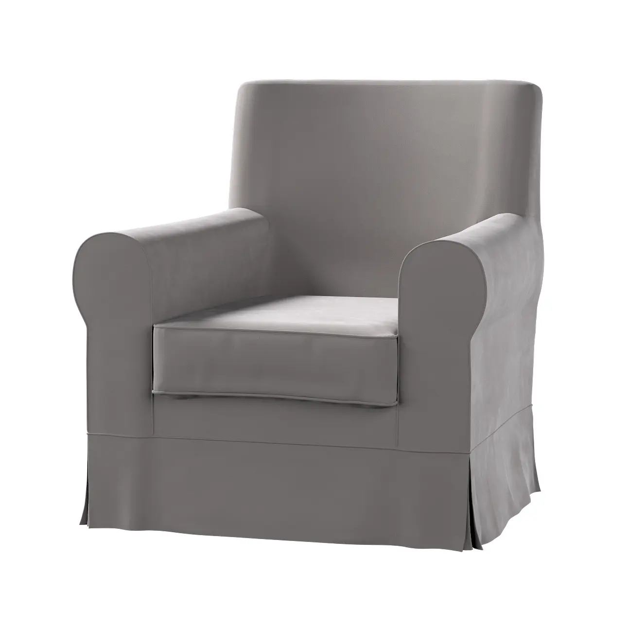 Dekoria Potah na křeslo IKEA Ektorp Jennylund, greige, kØeslo Ektorp Jennylund, Velvet, 704-11