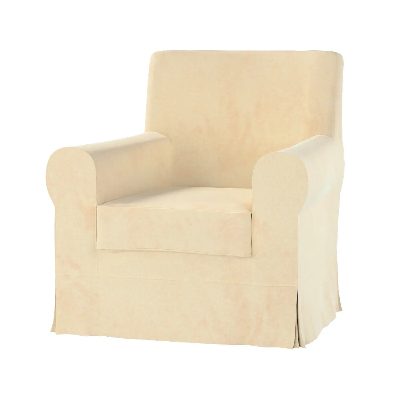 Dekoria Potah na křeslo IKEA Ektorp Jennylund, ecru, kØeslo Ektorp Jennylund, Living Velvet, 704-79