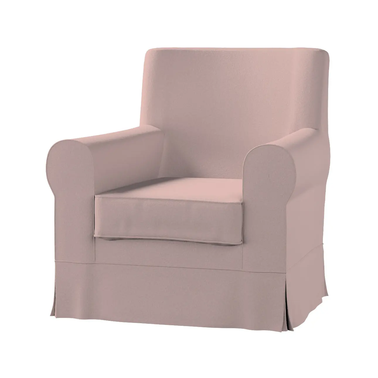 Dekoria Potah na křeslo IKEA Ektorp Jennylund, růžová, kØeslo Ektorp Jennylund, Boucle Teddy, 702-84