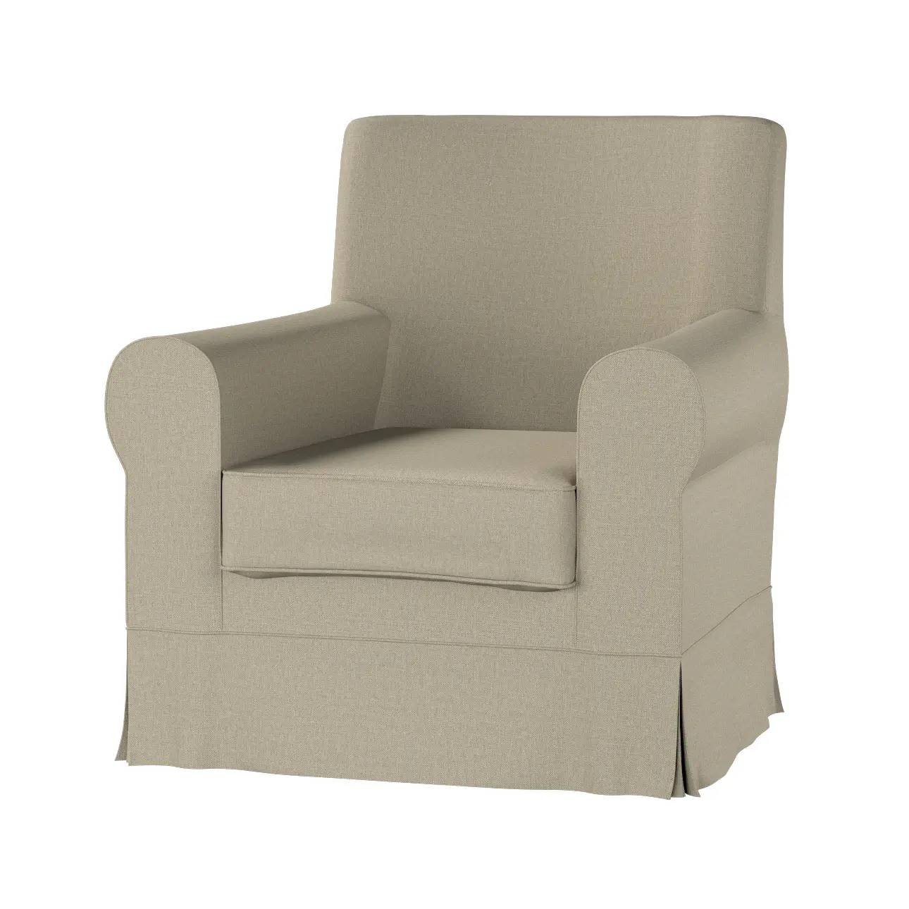 Dekoria Potah na křeslo IKEA Ektorp Jennylund, 100 % polyester, kØeslo Ektorp Jennylund, Living Basic, 162-47