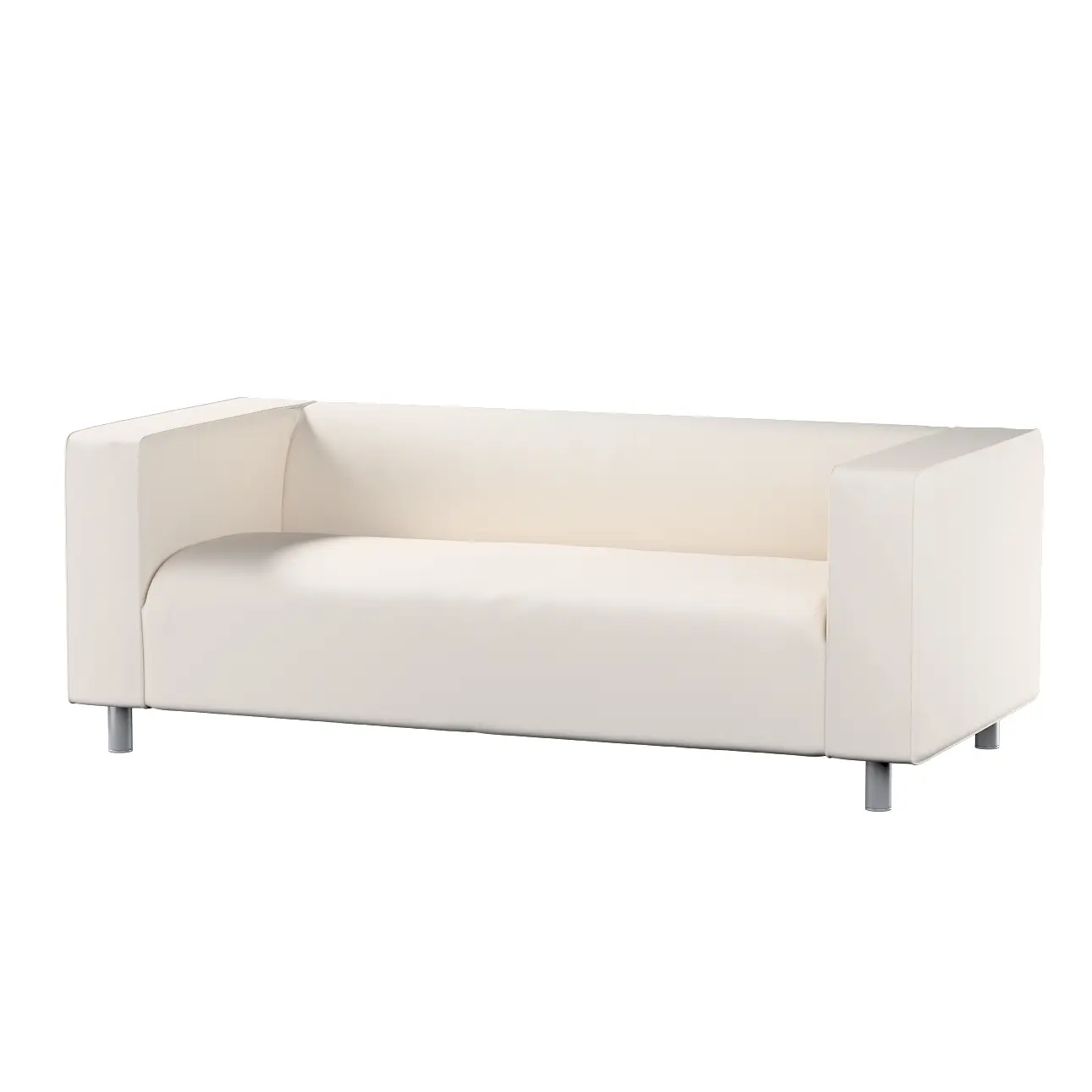 Dekoria Potah na pohovku IKEA  Klippan 2-místná, světle béžová, pohovka Klippan 2-místná, Etna, 705-01