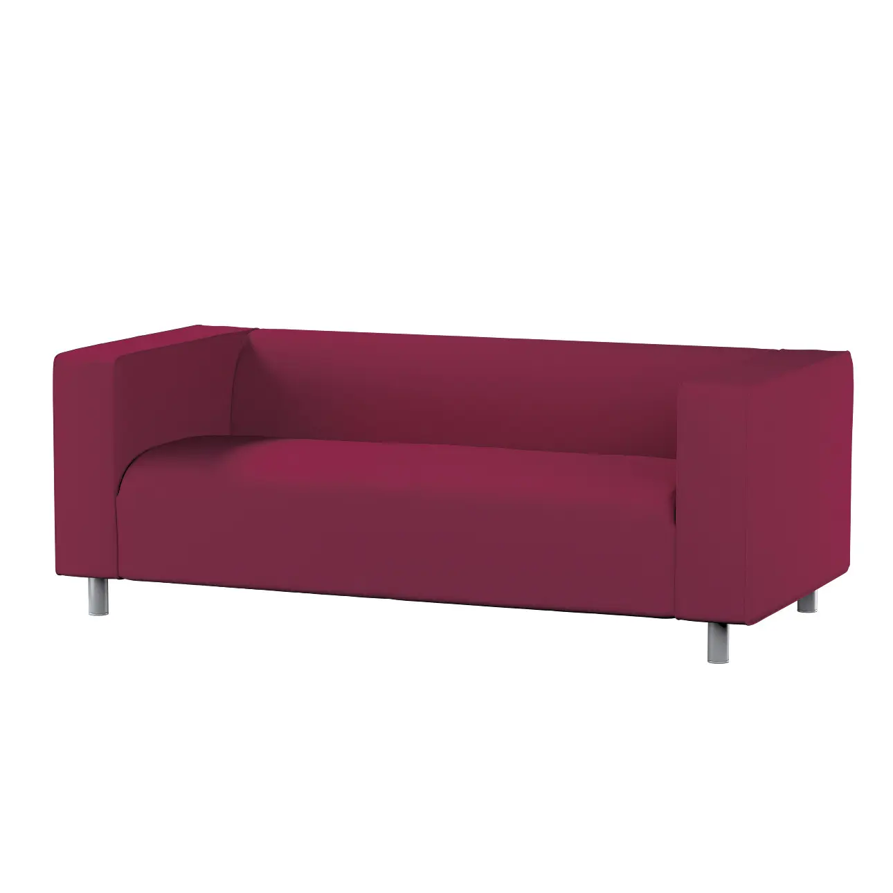 Dekoria Potah na pohovku IKEA  Klippan 2-místná, švestková, pohovka Klippan 2-místná, Cotton Panama, 702-32