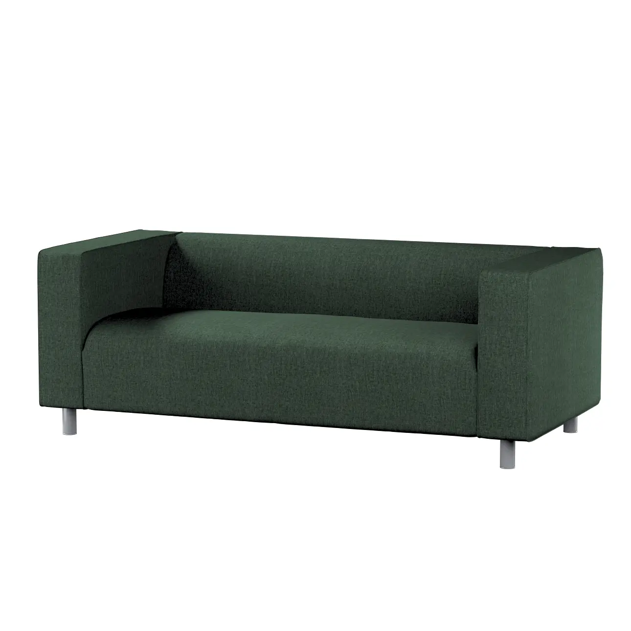 Dekoria Potah na pohovku IKEA  Klippan 2-místná, lesní zelená, pohovka Klippan 2-místná, City, 704-81