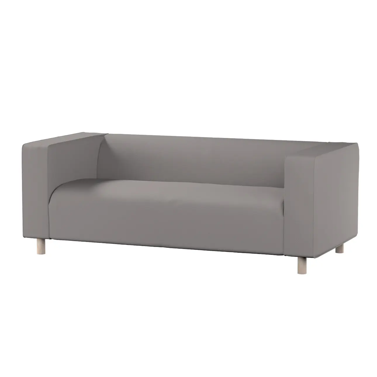 Dekoria Potah na pohovku IKEA  Klippan 2-místná, tmavě bežová, pohovka Klippan 2-místná, Boucle Teddy, 702-82