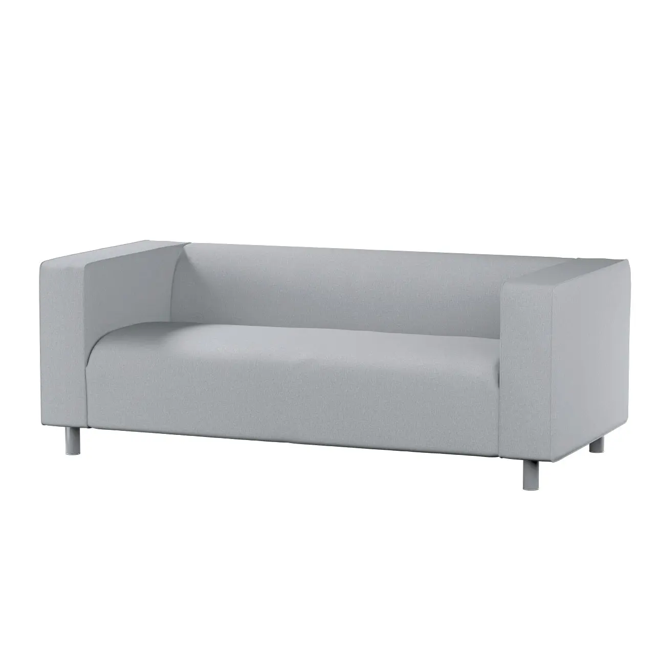 Dekoria Potah na pohovku IKEA  Klippan 2-místná, šedá, pohovka Klippan 2-místná, Amsterdam, 704-55