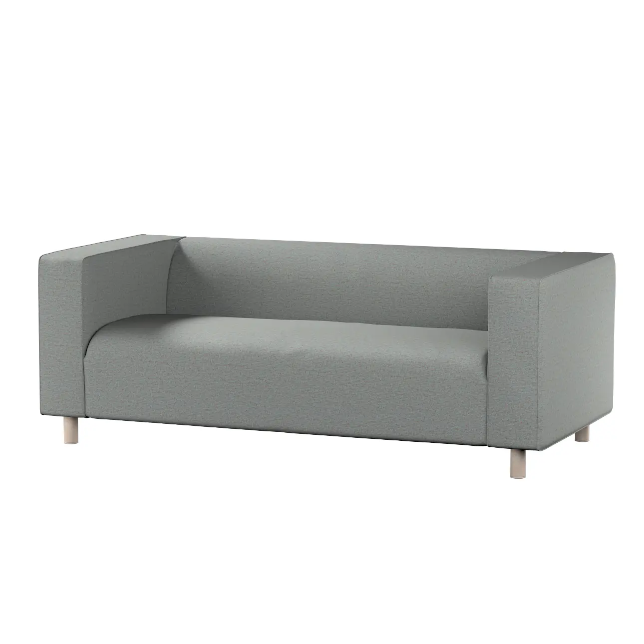 Dekoria Potah na pohovku IKEA  Klippan 2-místná, modrá melanž, pohovka Klippan 2-místná, Madrid, 162-32