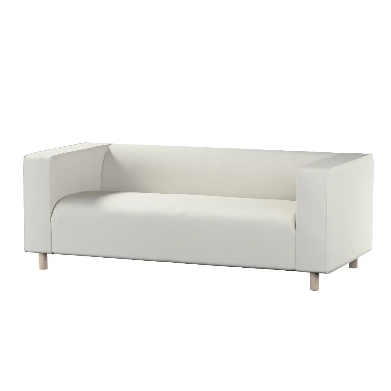 Dekoria Potah na pohovku IKEA  Klippan 2-místná, světle šedá, pohovka Klippan 2-místná, Living Plus, 162-01