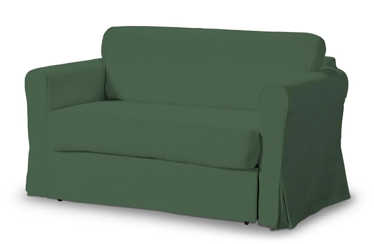 Dekoria Potah na pohovku IKEA  Hagalund, Forest Green - zelená, pohovka Hagalund, Cotton Panama, 702-51