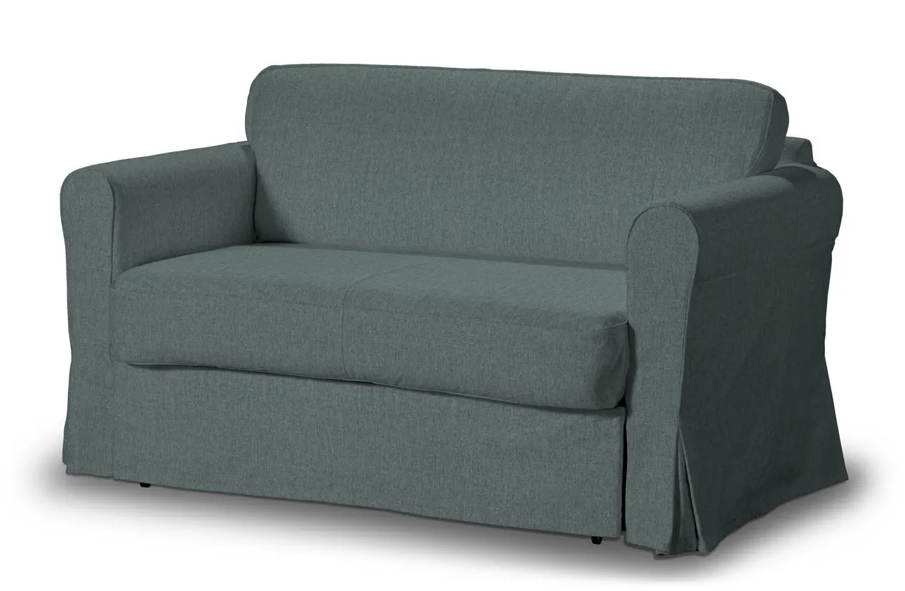 Dekoria Potah na pohovku IKEA  Hagalund, šedomodrý šenil, pohovka Hagalund, City, 704-85
