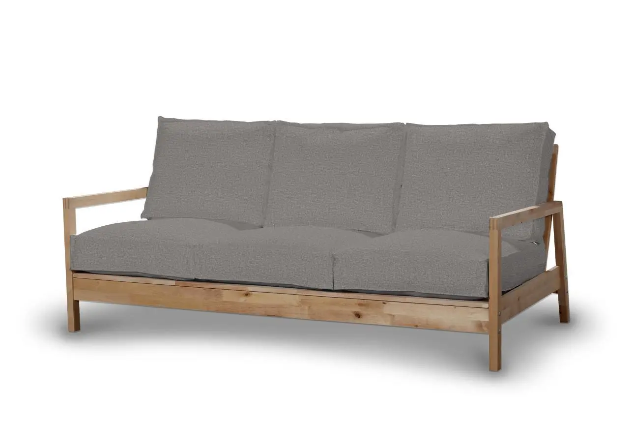 Dekoria Potah na pohovku IKEA  Lillberg 3-místná nerozkládací, šedá, pohovka Lillberg 3-místná, Edinburgh, 115-81
