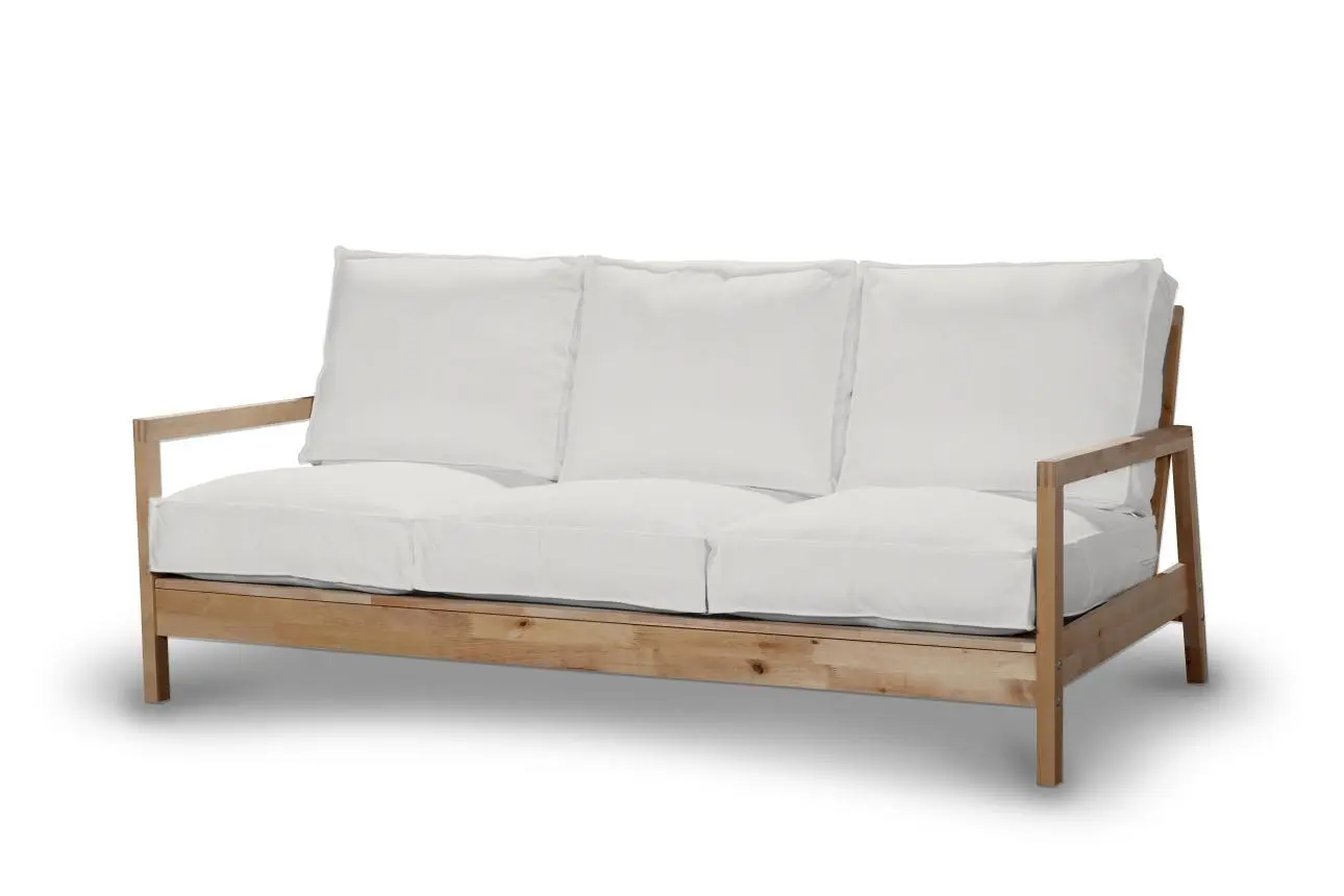 Dekoria Potah na pohovku IKEA  Lillberg 3-místná nerozkládací, světle béžová, pohovka Lillberg 3-místná, Etna, 705-01
