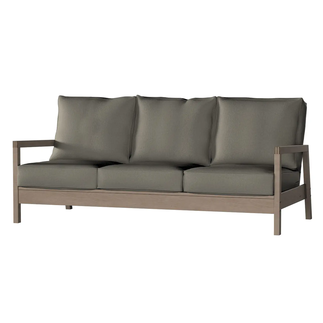 Dekoria Potah na pohovku IKEA  Lillberg 3-místná nerozkládací, 100 % polyester, pohovka Lillberg 3-místná, Living Basic, 162-51