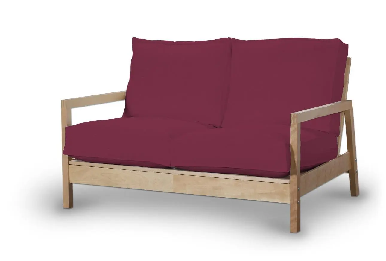 Dekoria Potah na pohovku IKEA  Lillberg 2-místná nerozkládací, švestková, pohovka Lillberg 2-místná, Cotton Panama, 702-32