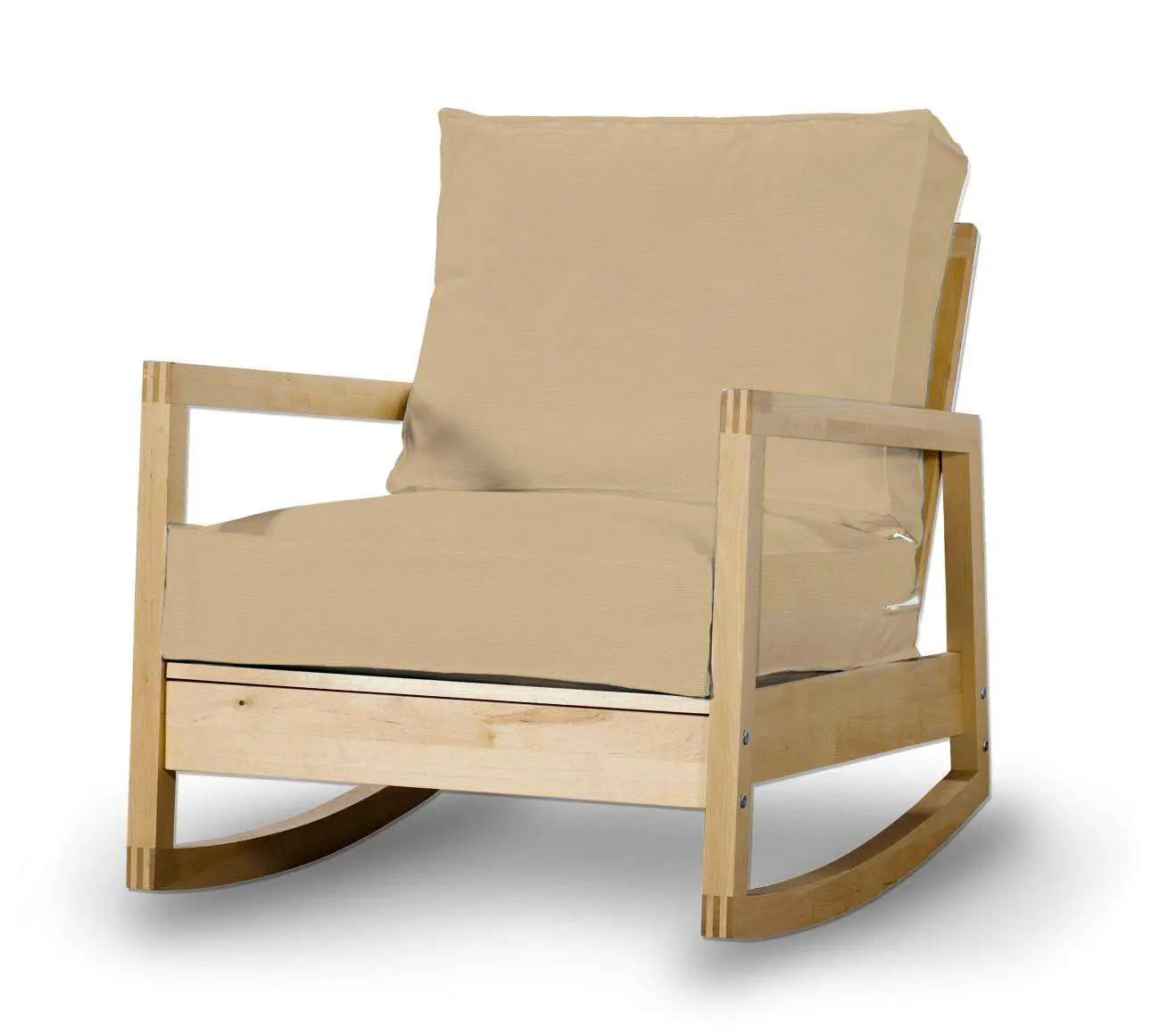 Dekoria Potah na křeslo IKEA Lillberg, bílá káva, kØeslo Lillberg, Cotton Panama, 702-47