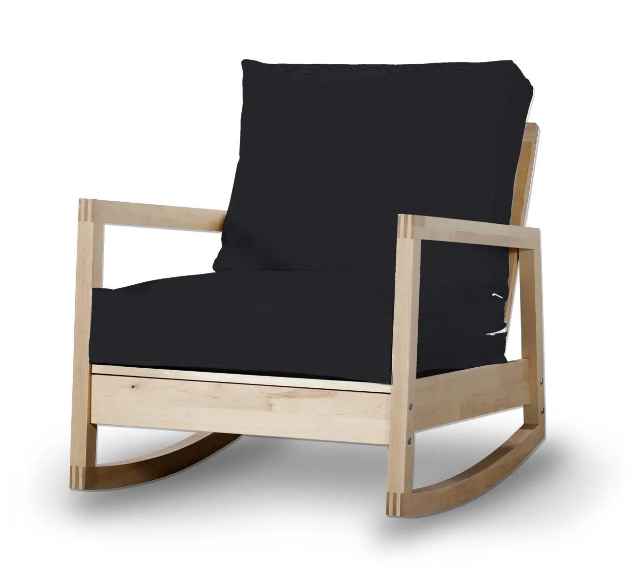 Dekoria Potah na křeslo IKEA Lillberg, černá, kØeslo Lillberg, Etna, 705-00