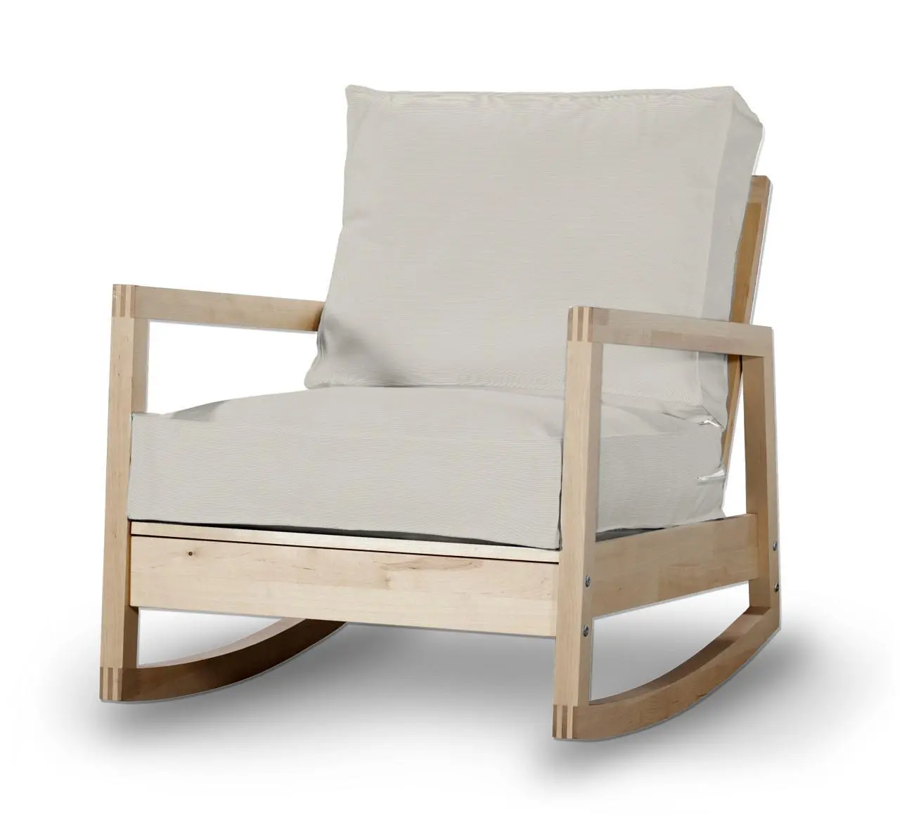 Dekoria Potah na křeslo IKEA Lillberg, stříbrošedá, kØeslo Lillberg, Cotton Panama, 702-45