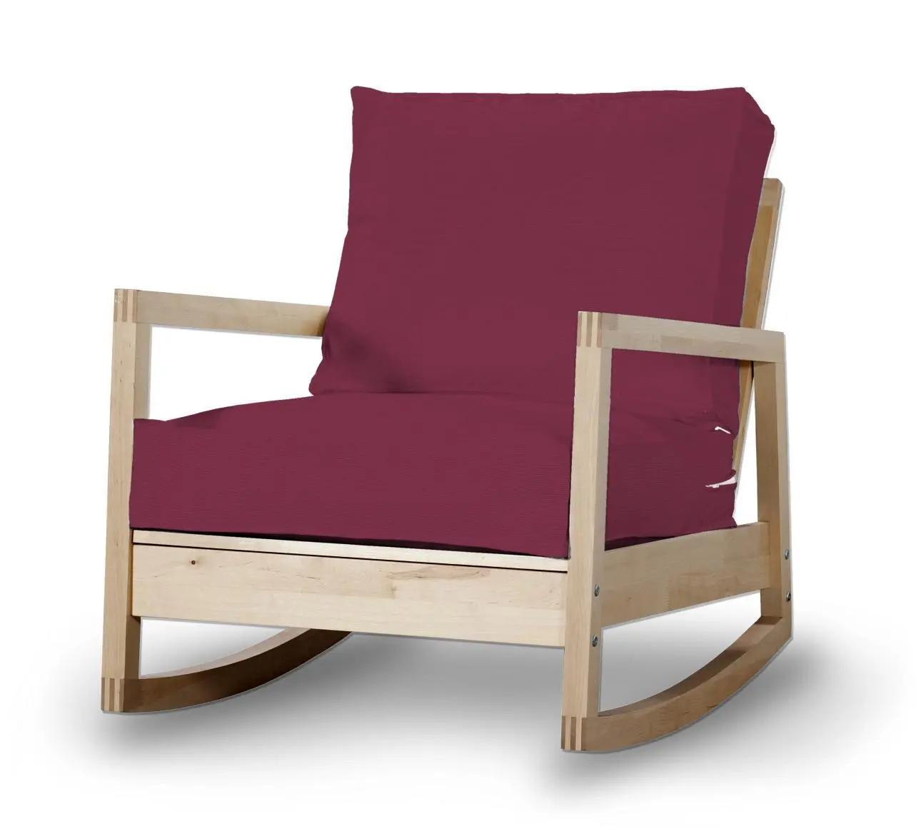 Dekoria Potah na křeslo IKEA Lillberg, švestková, kØeslo Lillberg, Cotton Panama, 702-32