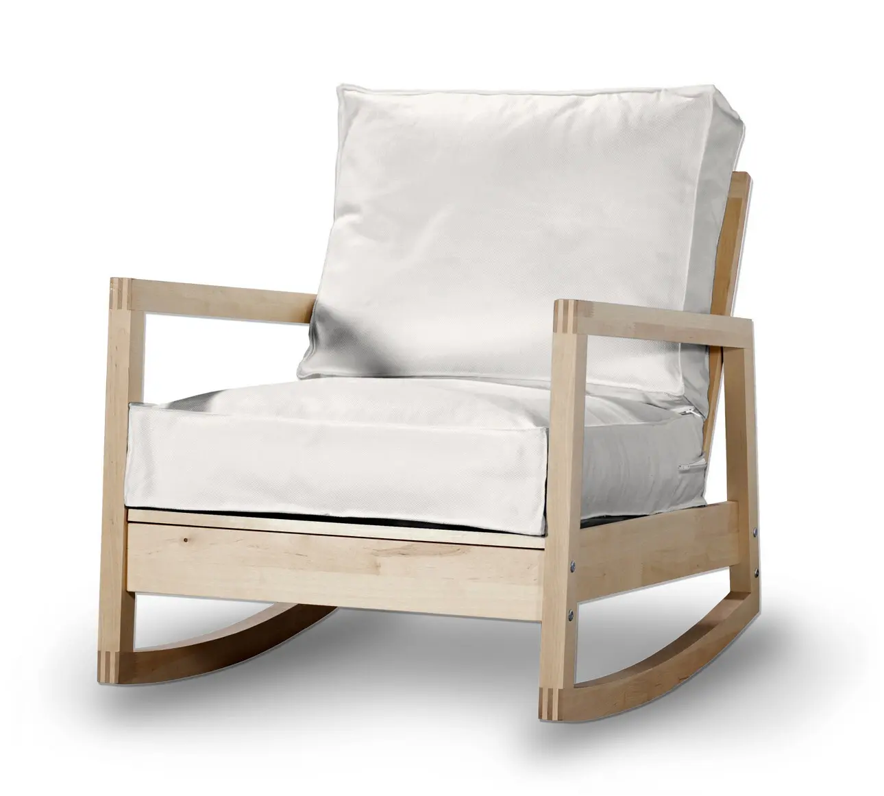 Dekoria Potah na křeslo IKEA Lillberg, sněhová bílá, kØeslo Lillberg, Cotton Panama, 702-49