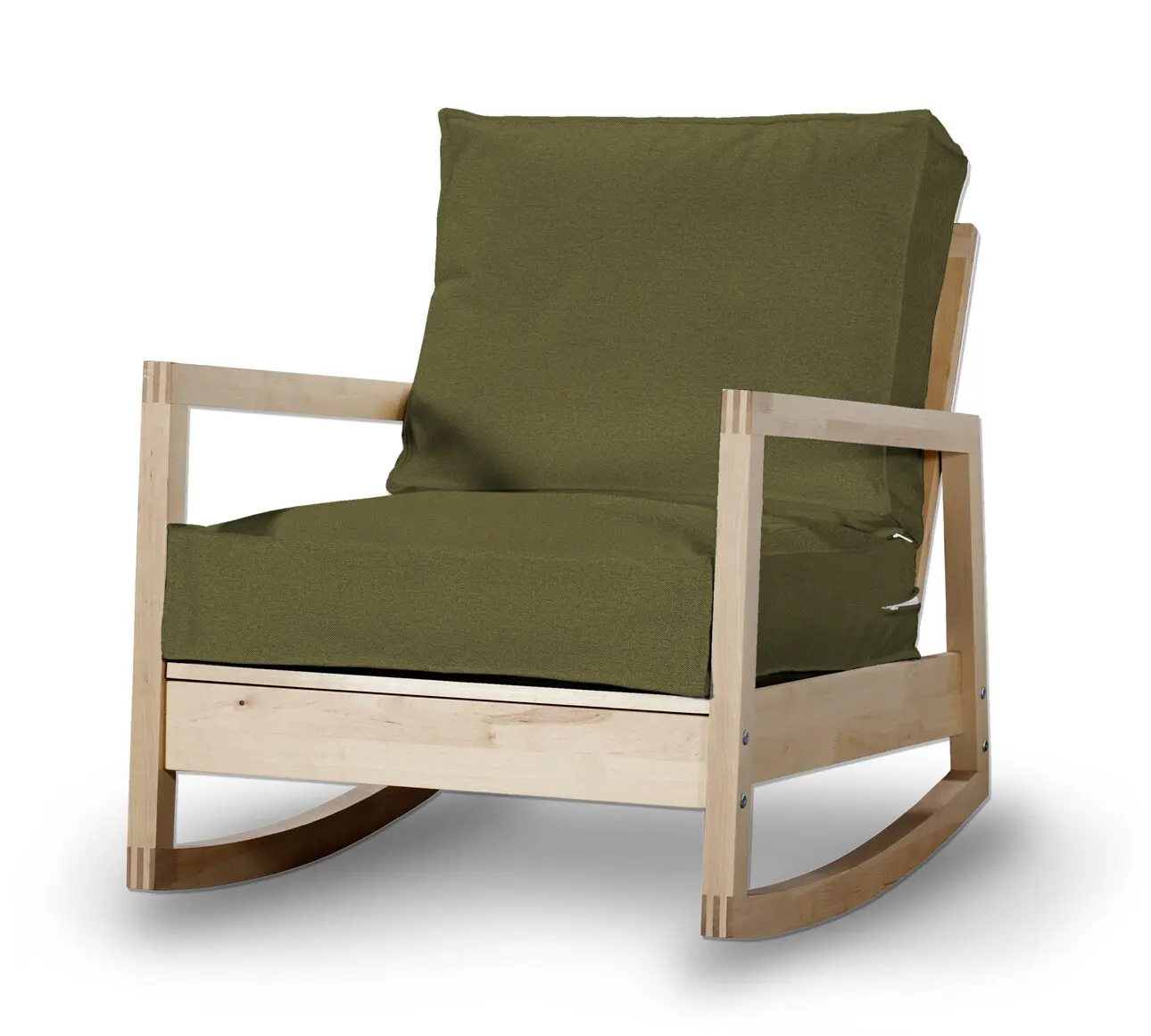 Dekoria Potah na křeslo IKEA Lillberg, olivová zelená, kØeslo Lillberg, Etna, 161-26