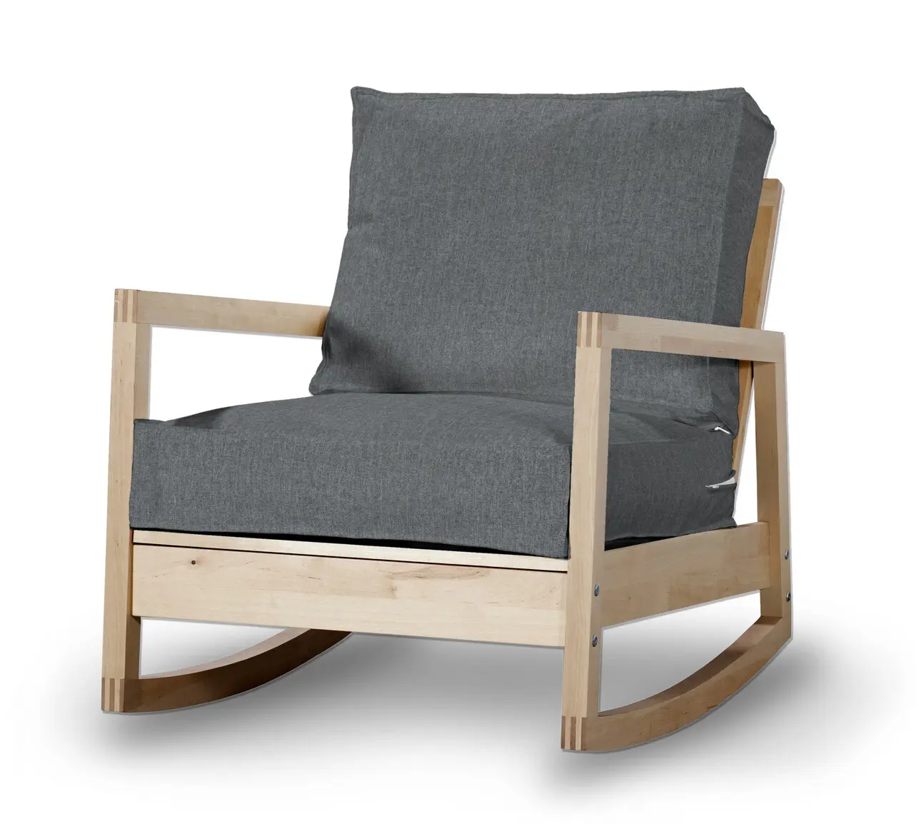 Dekoria Potah na křeslo IKEA Lillberg, šedý grafit, kØeslo Lillberg, City, 704-86