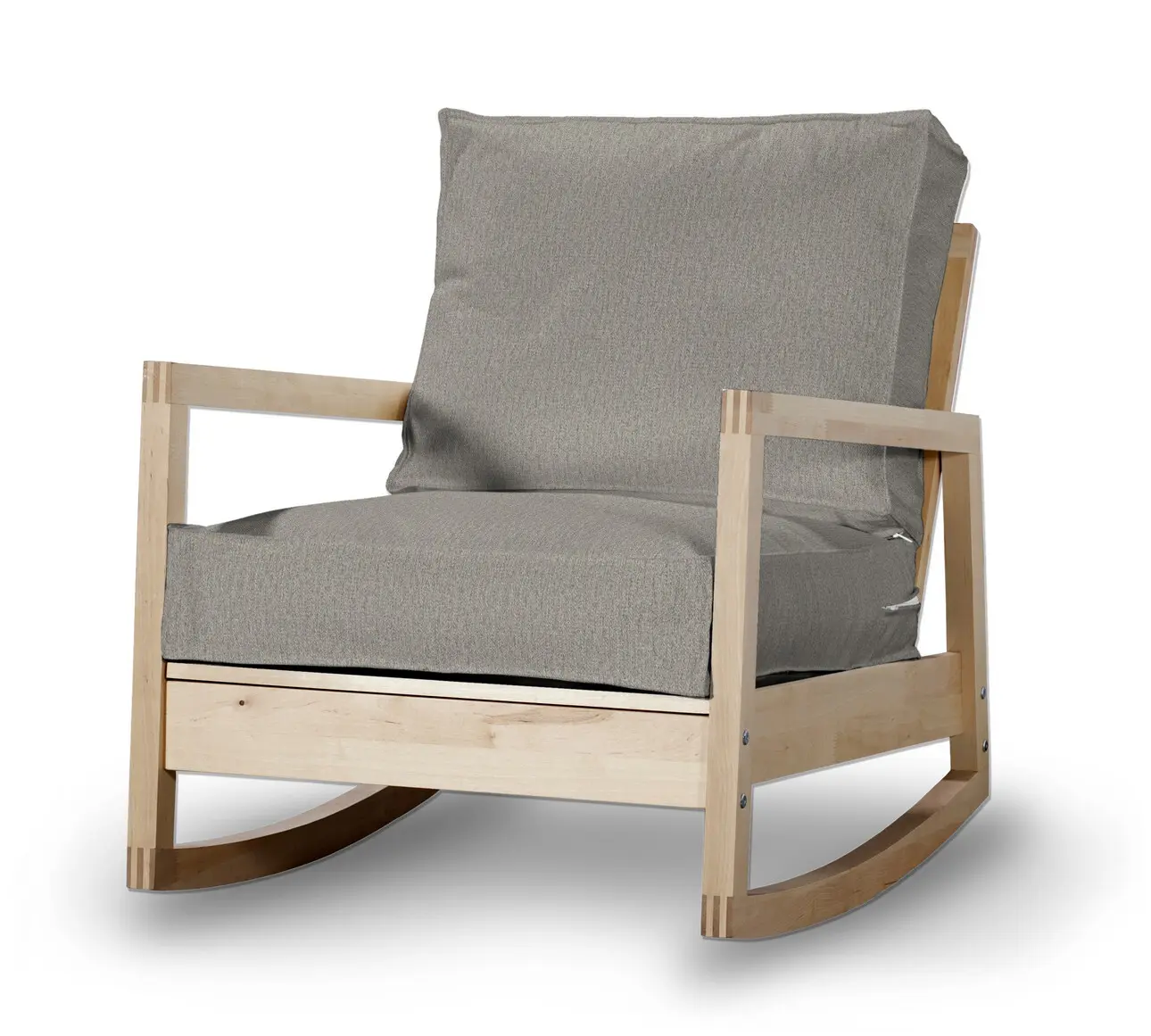 Dekoria Potah na křeslo IKEA Lillberg, chenille grise, kØeslo Lillberg, Madrid, 161-57