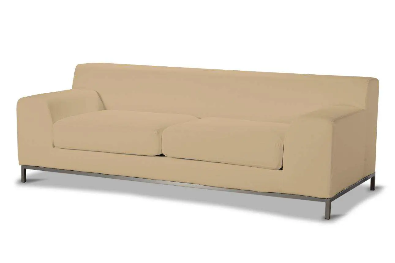 Dekoria Potah na pohovku IKEA  Kramfors 3-místná, bílá káva, pohovka Kramfors 3-místná, Cotton Panama, 702-47