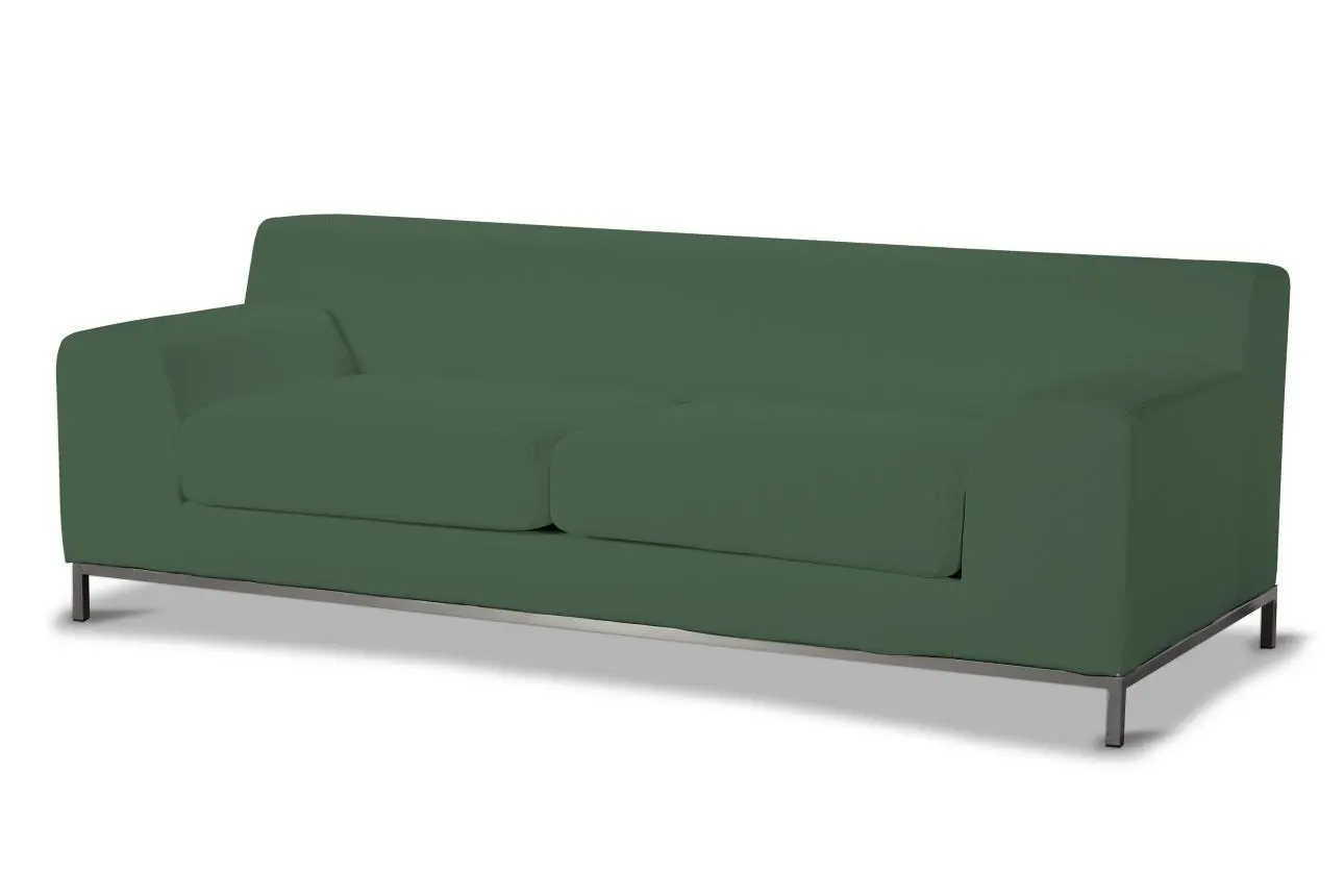 Dekoria Potah na pohovku IKEA  Kramfors 3-místná, Forest Green - zelená, pohovka Kramfors 3-místná, Cotton Panama, 702-51