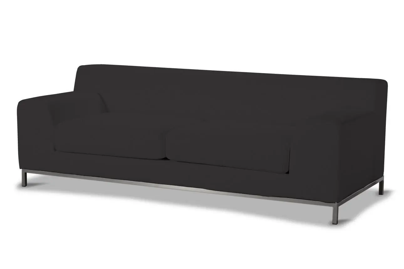 Dekoria Potah na pohovku IKEA  Kramfors 3-místná, grafitová, pohovka Kramfors 3-místná, Cotton Panama, 702-08