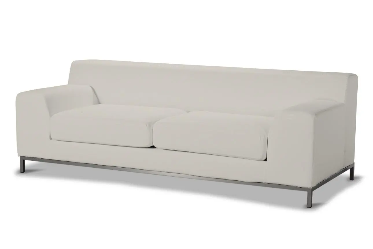 Dekoria Potah na pohovku IKEA  Kramfors 3-místná, stříbrošedá, pohovka Kramfors 3-místná, Cotton Panama, 702-45