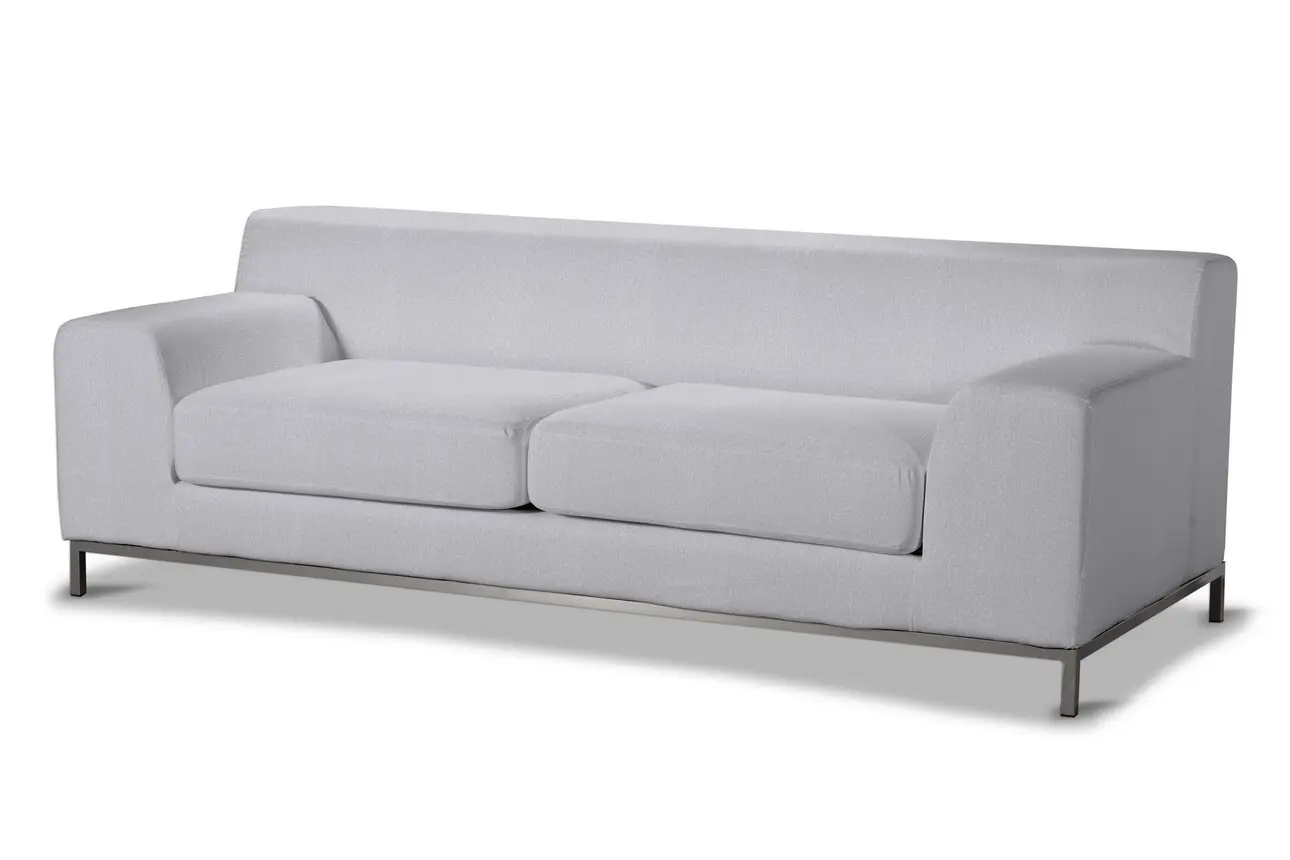 Dekoria Potah na pohovku IKEA  Kramfors 3-místná, světle šedý melanž, pohovka Kramfors 3-místná, Amsterdam, 704-45