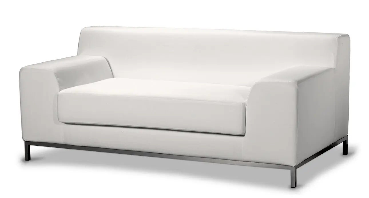Dekoria Potah na pohovku IKEA  Kramfors 2-místná, sněhová bílá, pohovka Kramfors 2-místná, Cotton Panama, 702-49