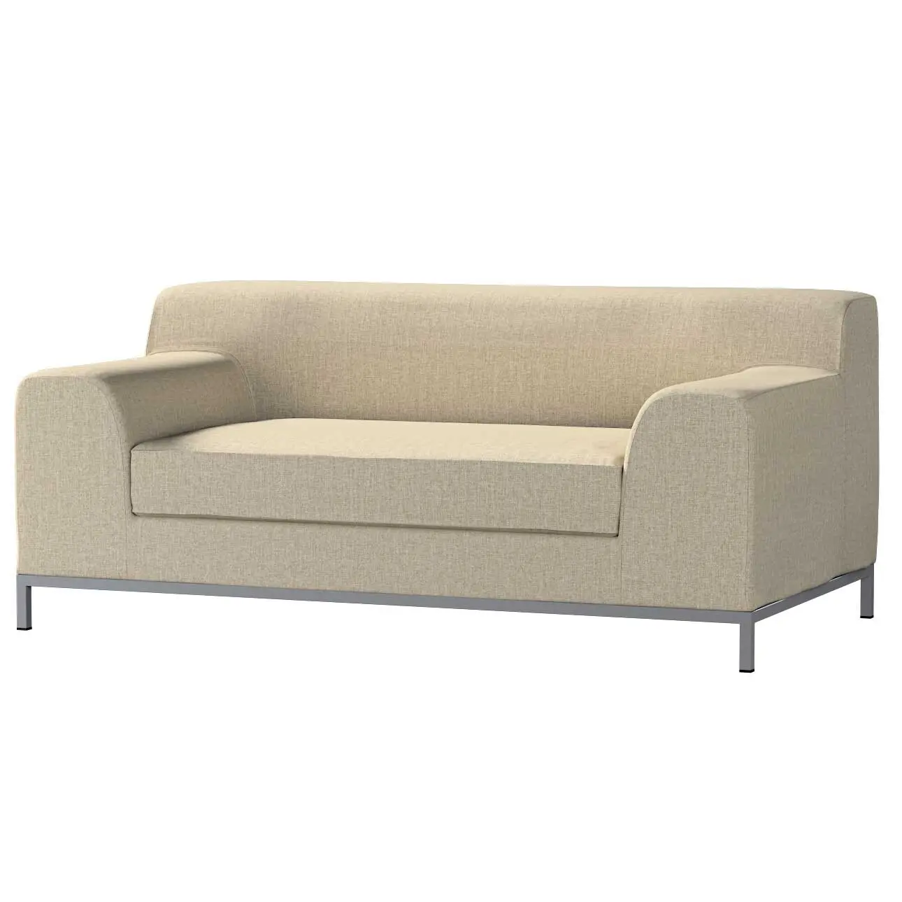 Dekoria Potah na pohovku IKEA  Kramfors 2-místná, šedobéžový šenil, pohovka Kramfors 2-místná, City, 704-80