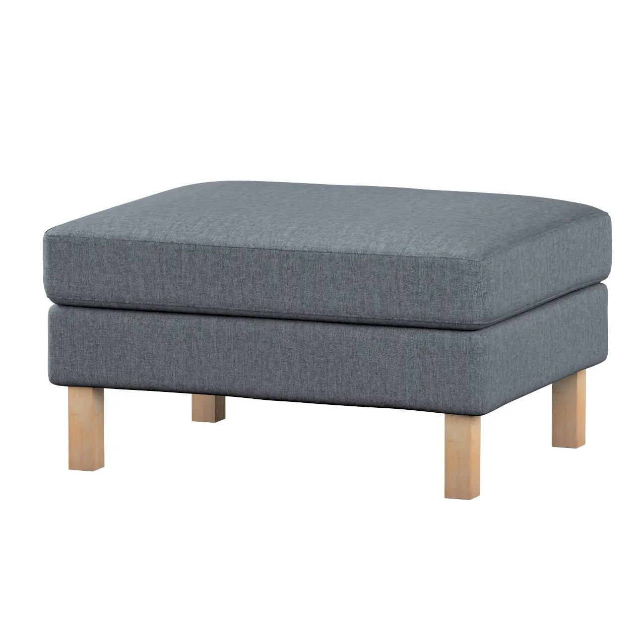 Dekoria Potah na podnožku IKEA Karlstad, šedý grafit, potah na podnožku Karlstad, City, 704-86