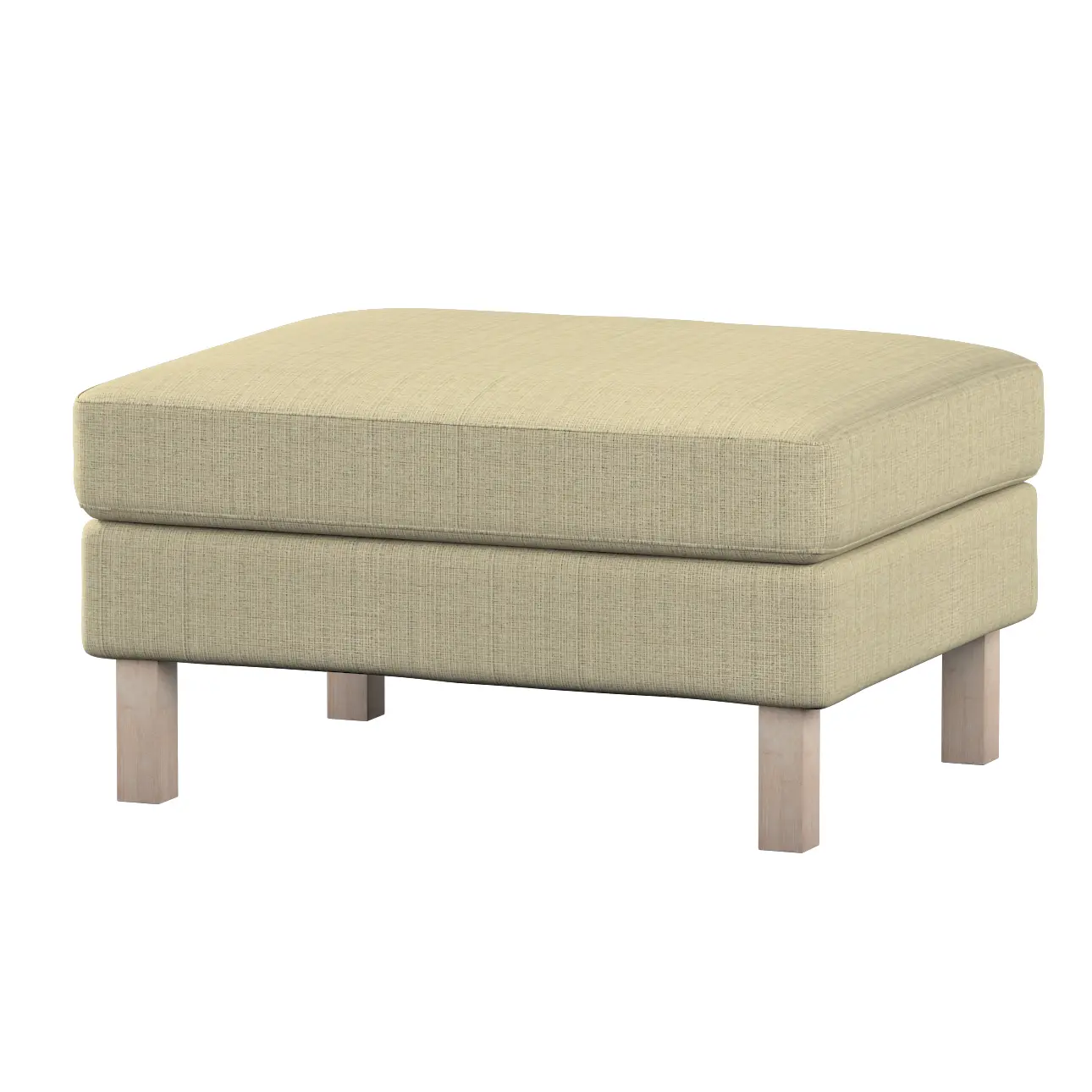 Dekoria Potah na podnožku IKEA Karlstad, béžová, potah na podnožku Karlstad, Living Basic, 161-68