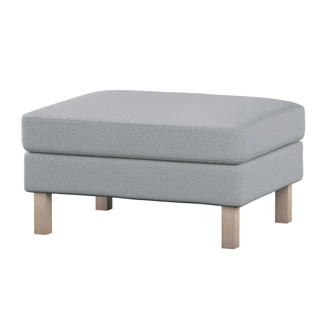 Dekoria Potah na podnožku IKEA Karlstad, šedá, potah na podnožku Karlstad, Amsterdam, 704-55