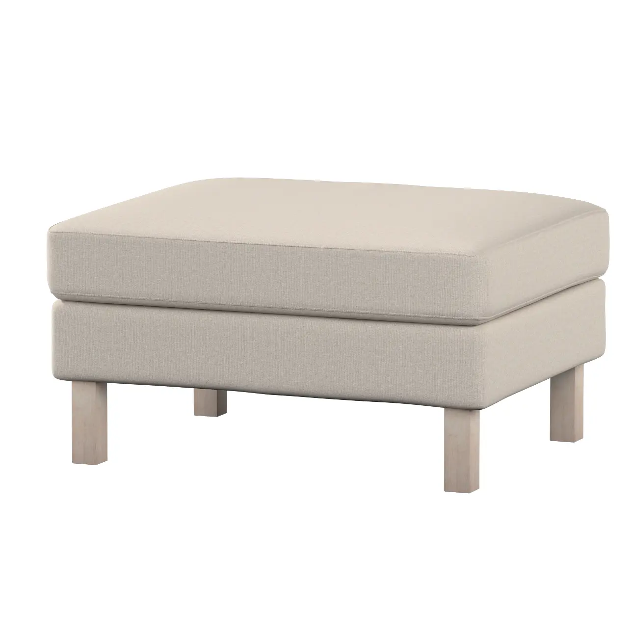 Dekoria Potah na podnožku IKEA Karlstad, šedá, potah na podnožku Karlstad, Living Basic, 162-42