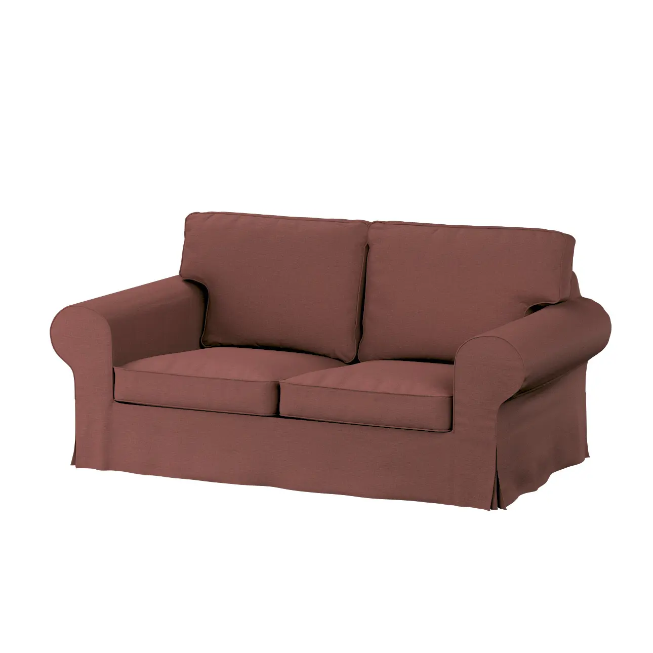 Dekoria Potah na pohovku IKEA  Ektorp 2-místná, rozkládací, STARÝ MODEL, 100 % polyester, pohovka Ektorp 2-místná rozkládací, Living Basic, 162-49