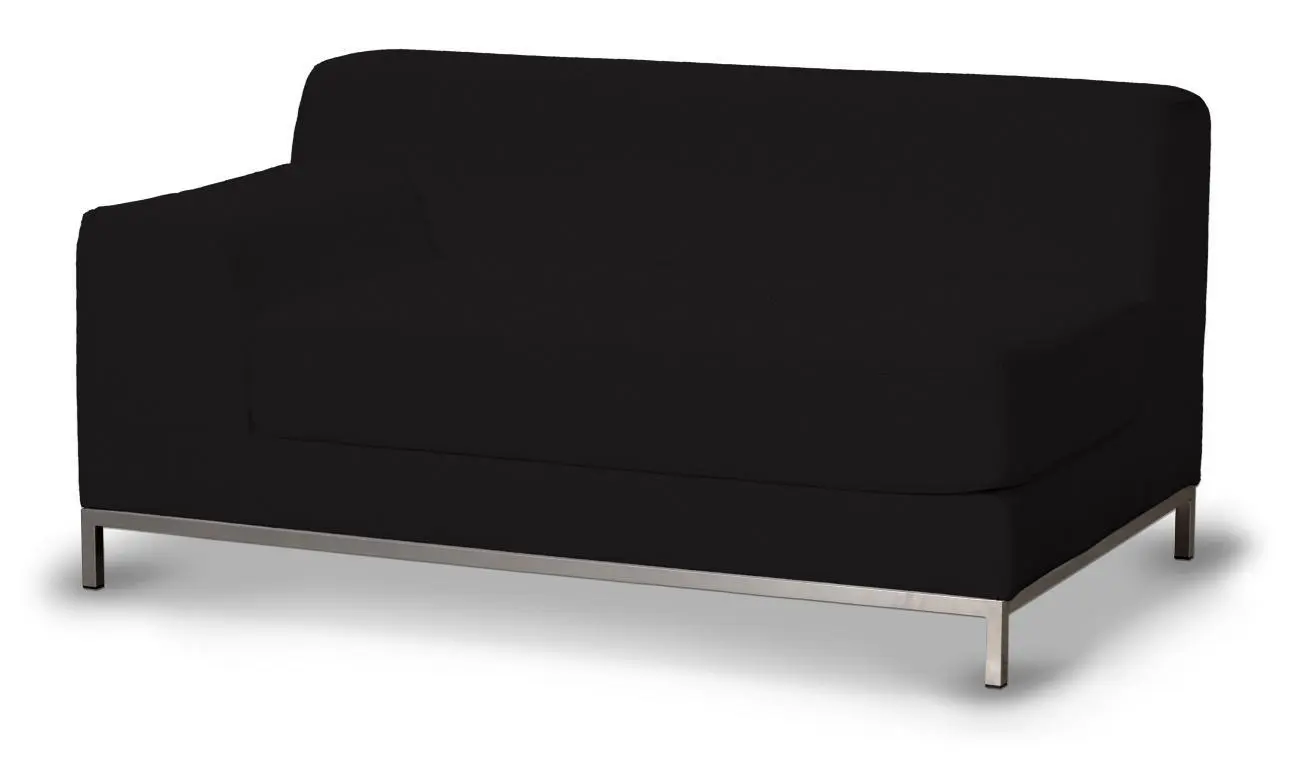 Dekoria Potah na pohovku IKEA , levé provedení Kramfors 2-místná, Black - černá, pohovka Kramfors, Cotton Panama, 702-50