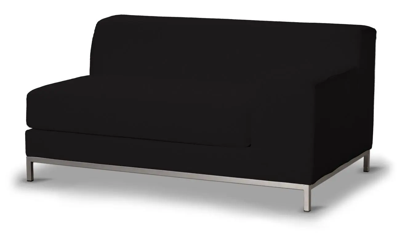 Dekoria Potah na pohovku IKEA, pravé provevedení Kramfors 2-místná, Black - černá, pohovka Kramfors, Cotton Panama, 702-50