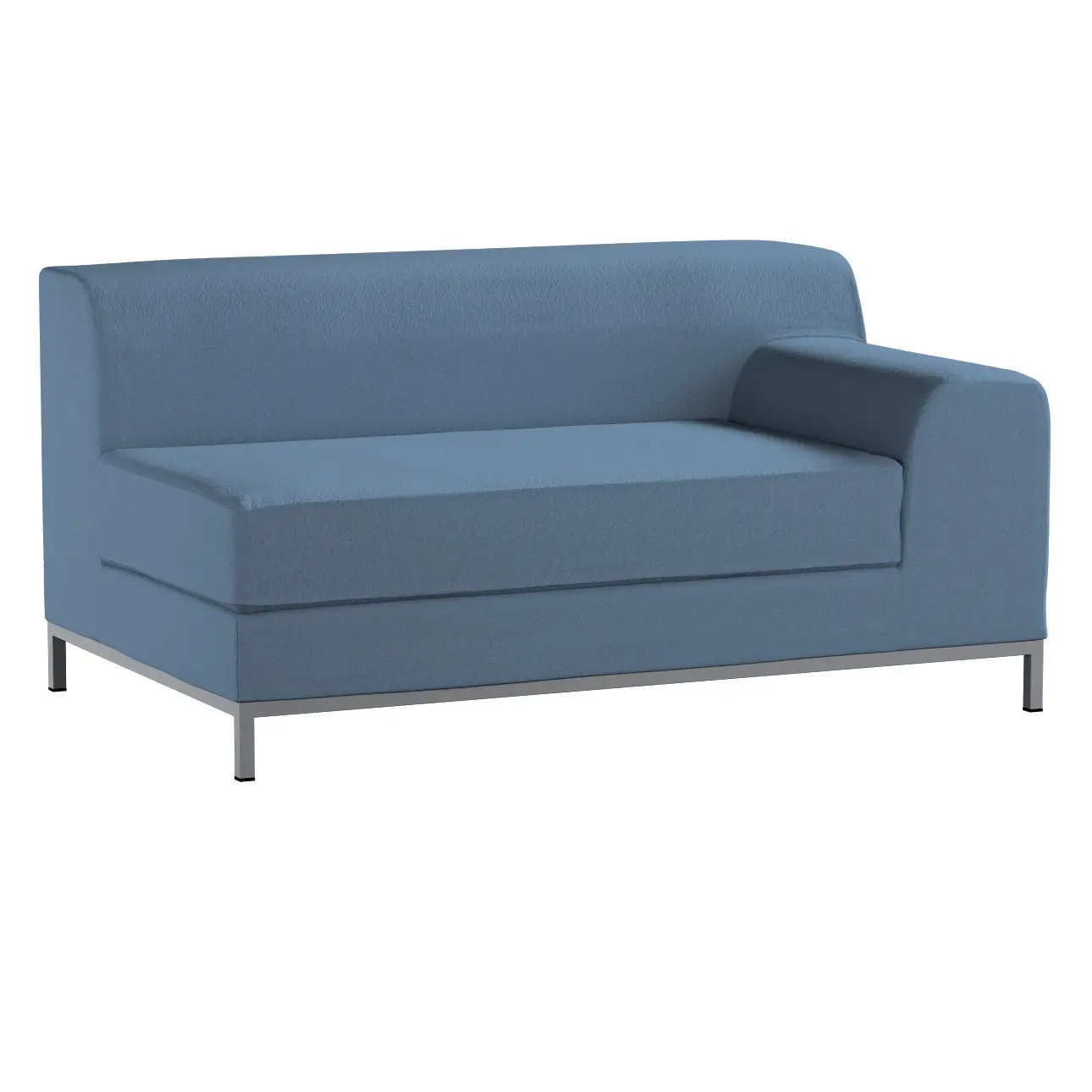 Dekoria Potah na pohovku IKEA, pravé provevedení Kramfors 2-místná, modrá, pohovka Kramfors, Boucle Teddy, 702-86